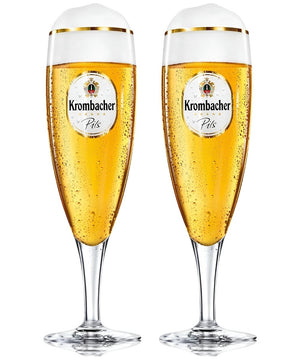Krombacher Bierglazen på Fod 300 ml - 2 stk.