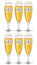 Krombacher Bierglas på fod 300 ml - 6 stykker
