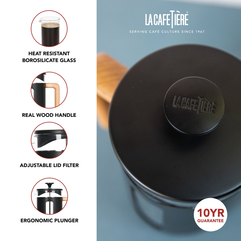 La Cafetière Cafetiere Pisa Sort 350 ml / 3 kopper