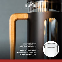 La Cafetière Cafetiere Pisa Sort 350 ml / 3 kopper