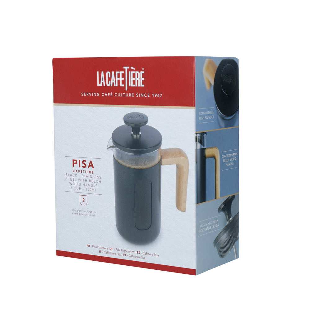La Cafetière Cafetiere Pisa Sort 350 ml / 3 kopper