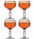 La Trappe Ølglas 250 ml - 4 Styk