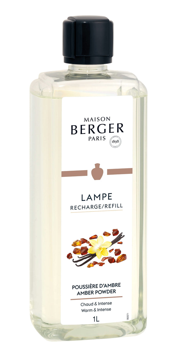 Maison Berger Navulling - til duftbrænder - Amber Powder - 1 Liter