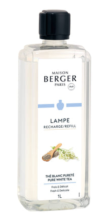 Maison Berger Navulling - til duftlampe - Pure White Tea - 1 Liter