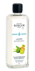 Maison Berger Navulling - til duftlampe - Radiant Bergamot - 1 Liter