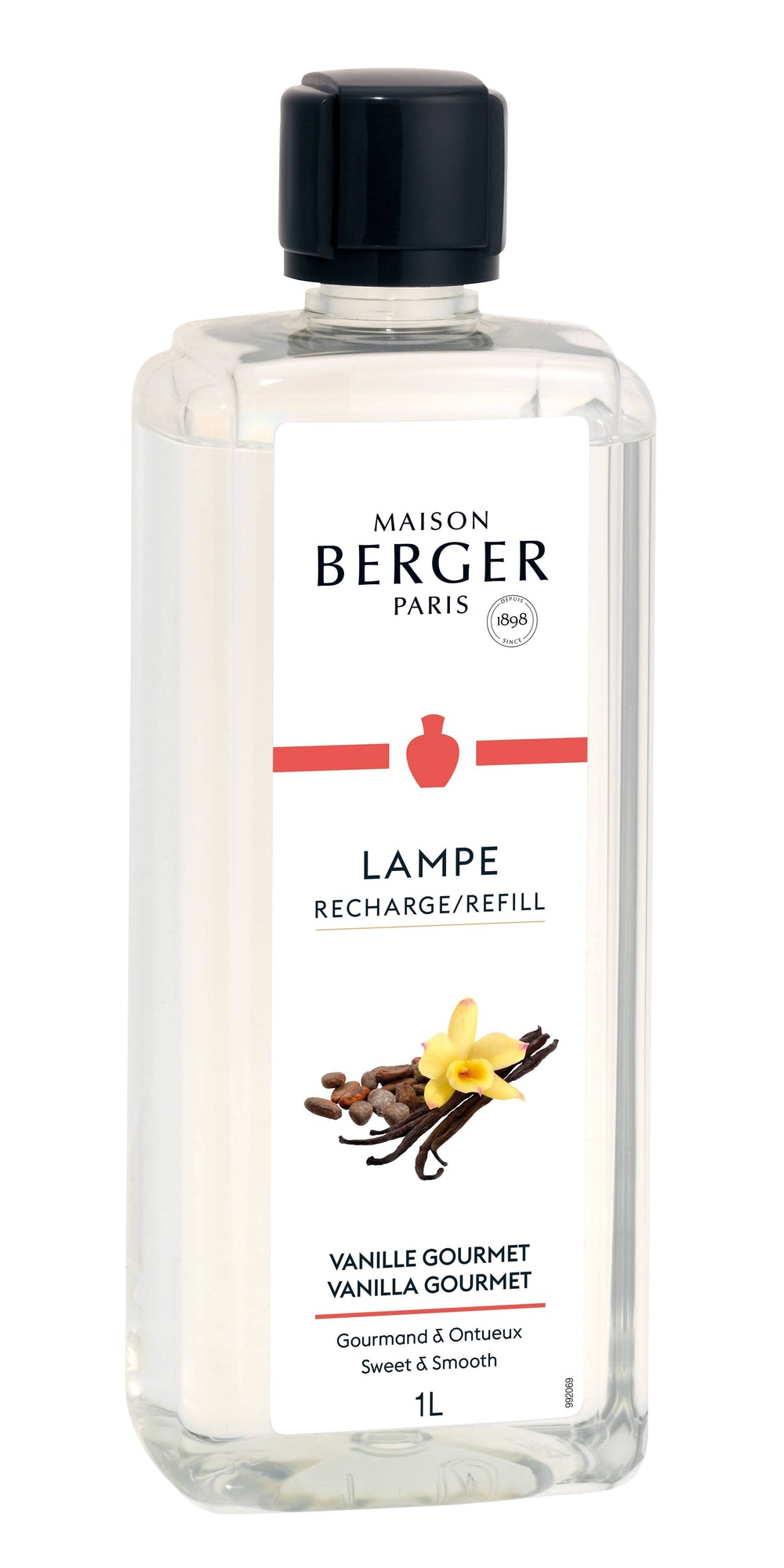Maison Berger Navulling - til duftlampe - Vanilla Gourmet - 1 Liter