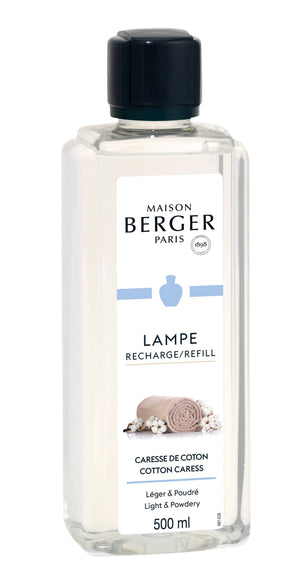 Maison Berger Navulling - til duftlampe - Cotton Caress - 500 ml
