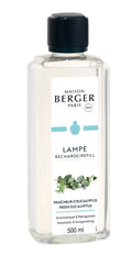 Maison Berger Navulling - til duftlampe - Fresh Eucalyptus - 500 ml