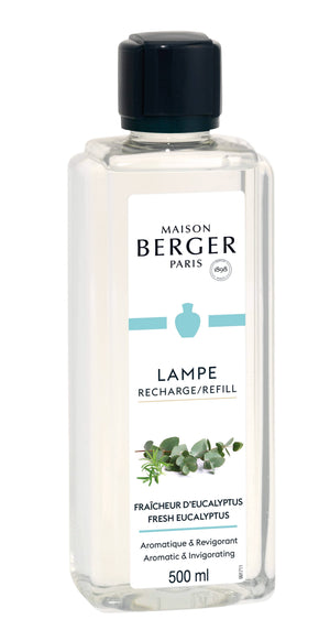 Maison Berger Navulling - til duftlampe - Fresh Eucalyptus - 500 ml
