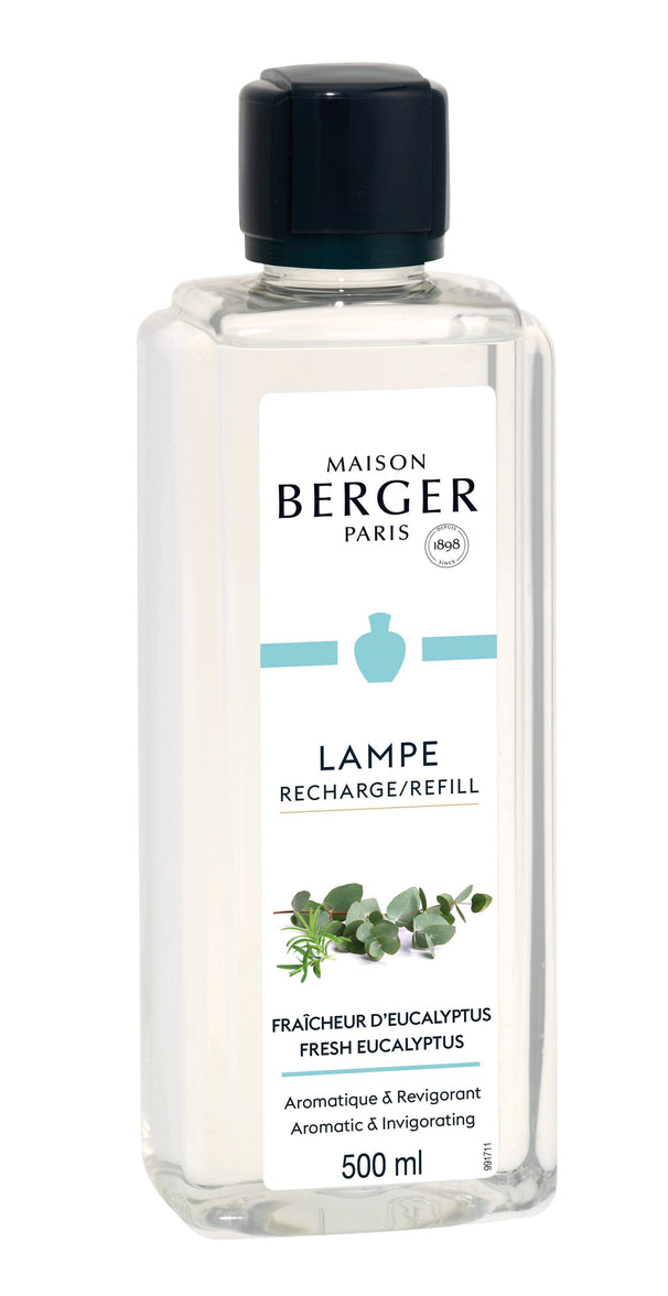 Maison Berger Navulling - til duftlampe - Fresh Eucalyptus - 500 ml