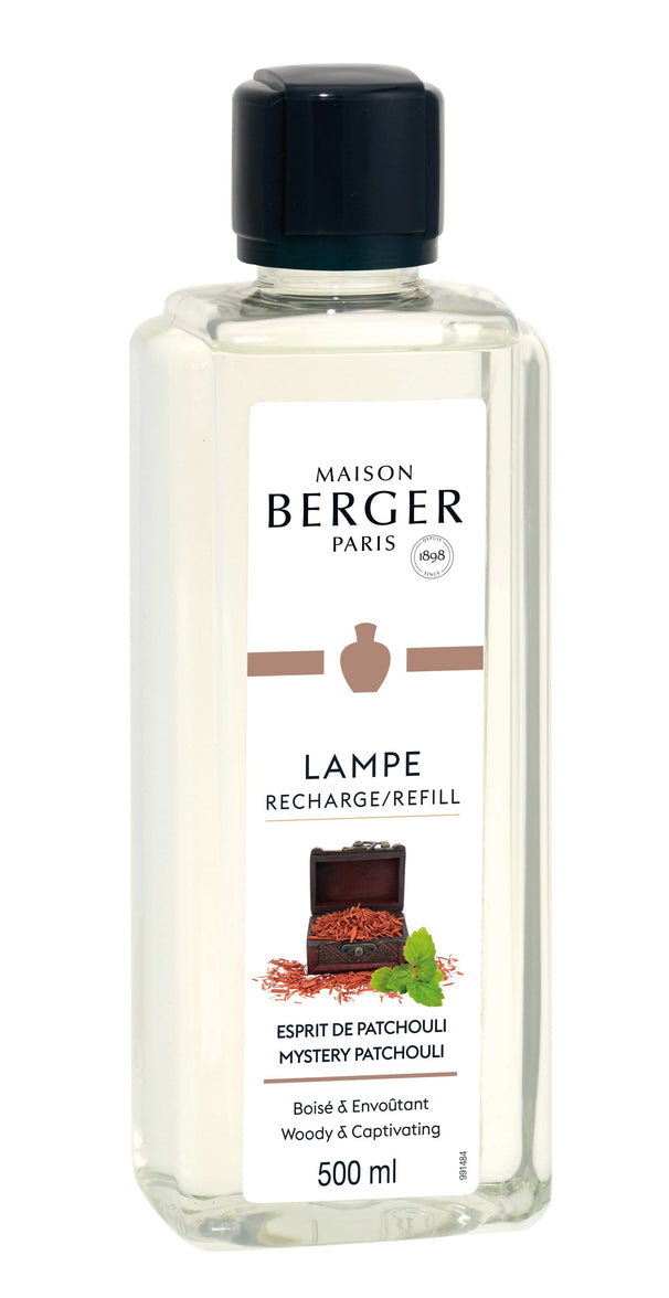 Maison Berger Navulling - til duftlampe - Mystery Patchouli - 500 ml