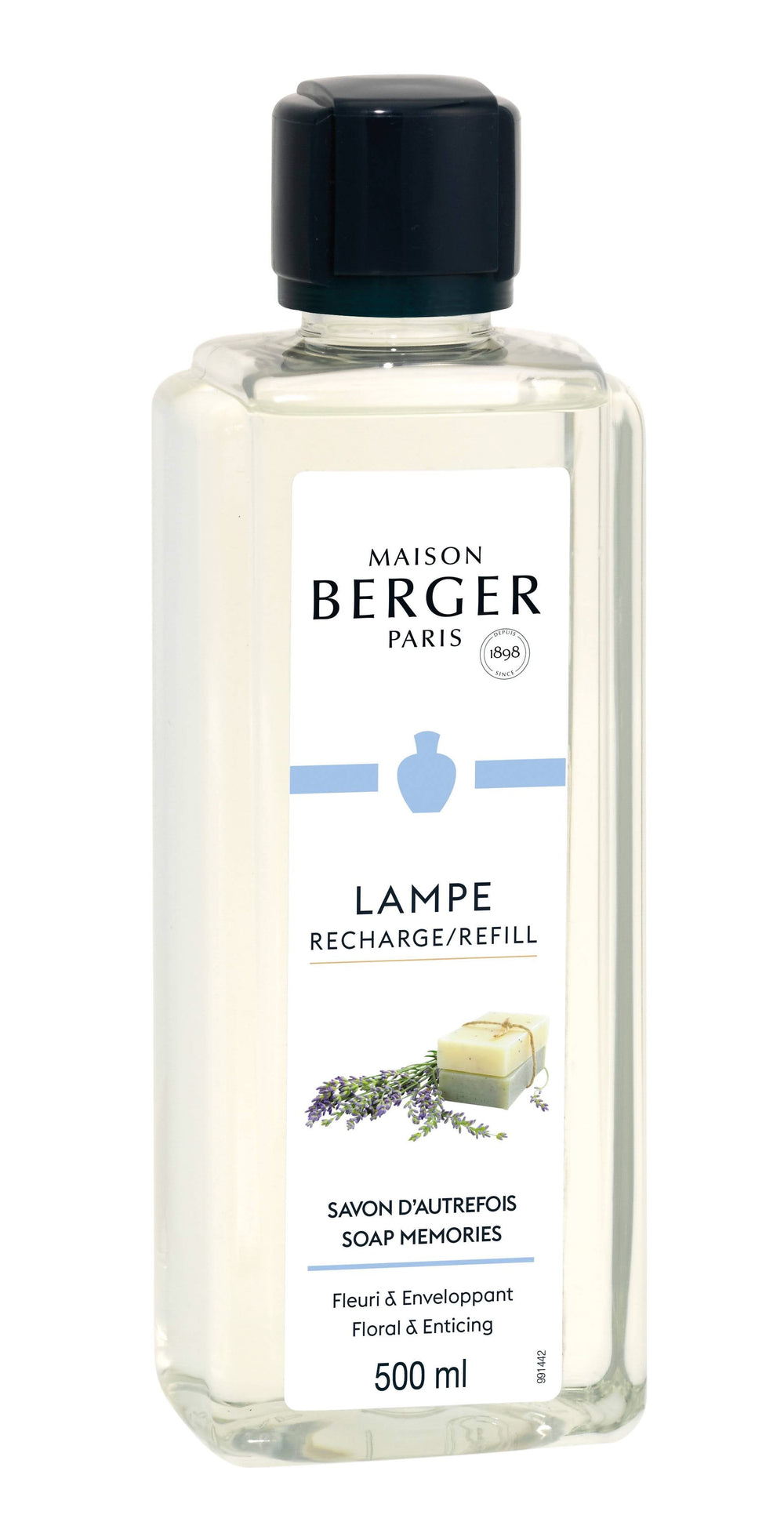 Maison Berger Navulling - til duftlampe - Soap Memories - 500 ml