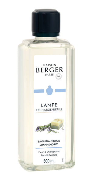 Maison Berger Navulling - til duftlampe - Soap Memories - 500 ml