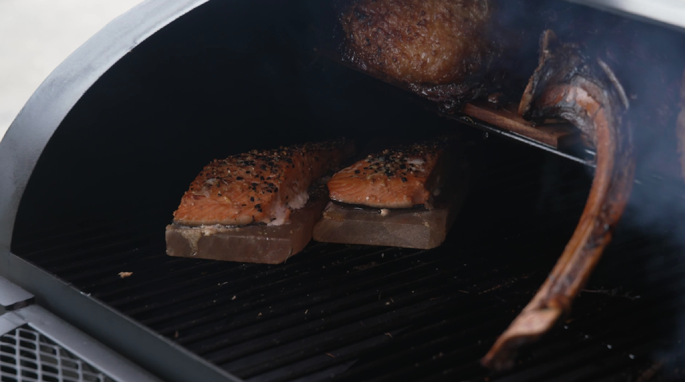 Landmann BBQ / Smoker Startersæt Vinson 400 - med Kul & Tændblokke