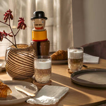 Leonardo Latte Macchiato Glazen - Gocce Due - 390 ml - 2 stuks - sfeerbeeld 4
