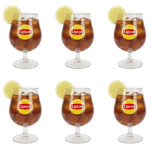 Lipton Ice Tea Bol Gläser - Transparent - 250 ml - 6 styk