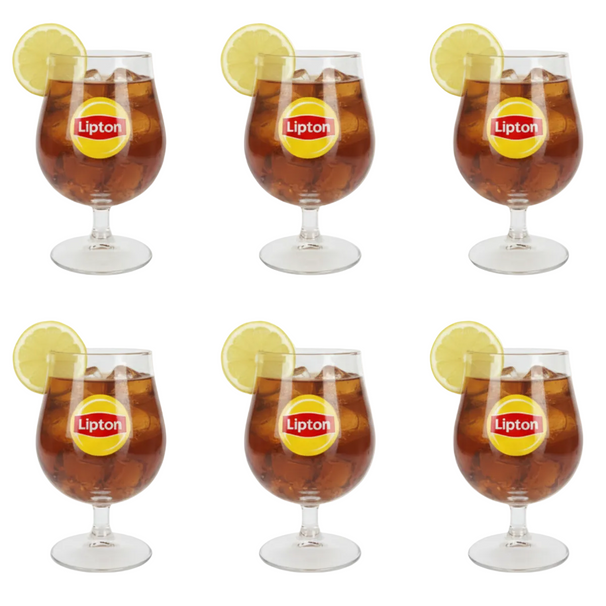 Lipton Ice Tea Bol Gläser - Transparent - 250 ml - 6 styk