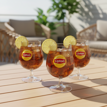Lipton Ice Tea Bol Gläser - Transparent - 250 ml - 6 styk
