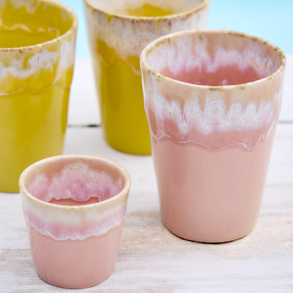 Costa Nova Bekers Grespresso Soft Pink 375 ml - 3 stuks
