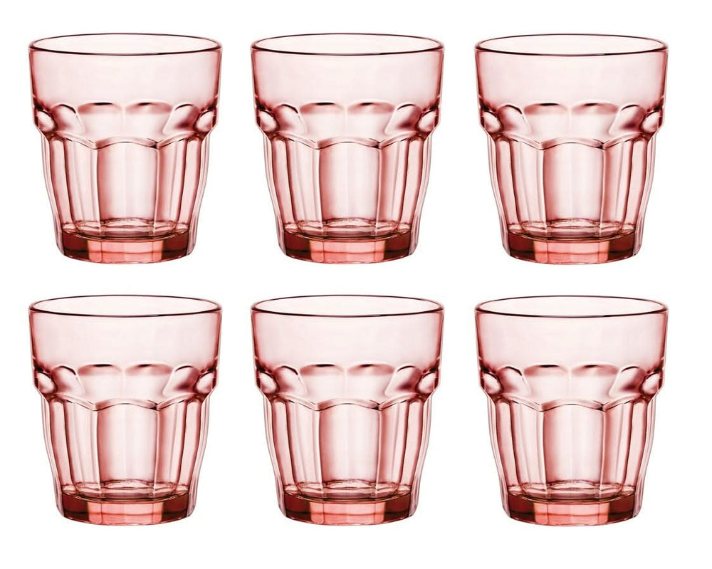Bormioli Rocco Waterglazen Rock Bar - Orange - 270 ml - 6 styk