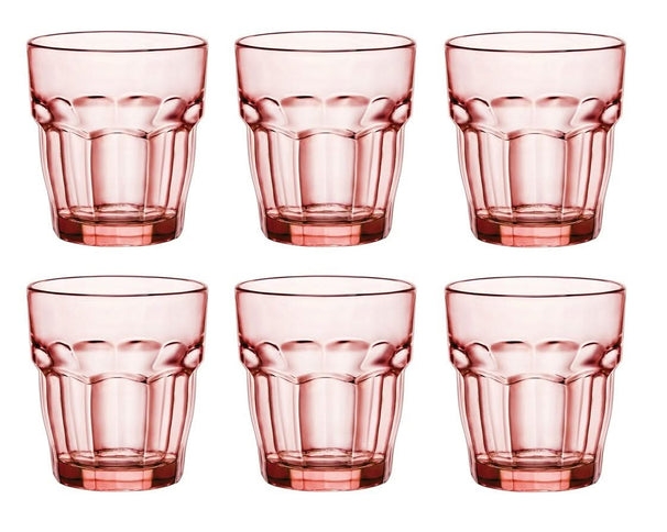 Bormioli Rocco Waterglazen Rock Bar - Orange - 270 ml - 6 styk