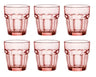 Bormioli Rocco Waterglazen Rock Bar - Orange - 270 ml - 6 styk