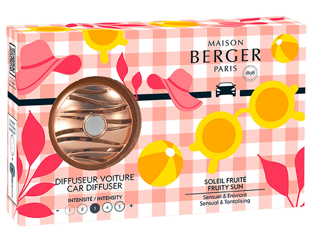 Maison Berger Autodiffuser Estivale Blissful - Pink Copper - Fruity Sun