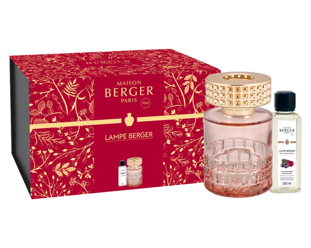 Maison Berger Gavesæt - Duftlampe - Celebration Nude - Hypnotic Oud - 250 ml
