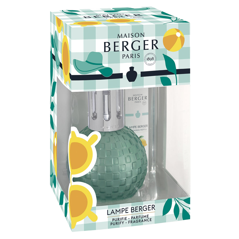 Maison Berger Giftset - Duftbrænder - Disco Menthe - Zest of Verbena
