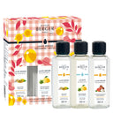 Maison Berger Triopack Navulling - til duftlampe - Estival - Fruity Sun, Zest of Verbena & Sweet Grapefruit - 3 x 250 ml