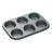 MasterClass Muffinform - 6 muffins - 27 x 18 cm