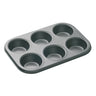 MasterClass Muffinform - 6 muffins - 27 x 18 cm