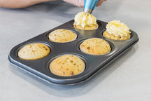MasterClass Muffinform - 6 muffins - 27 x 18 cm