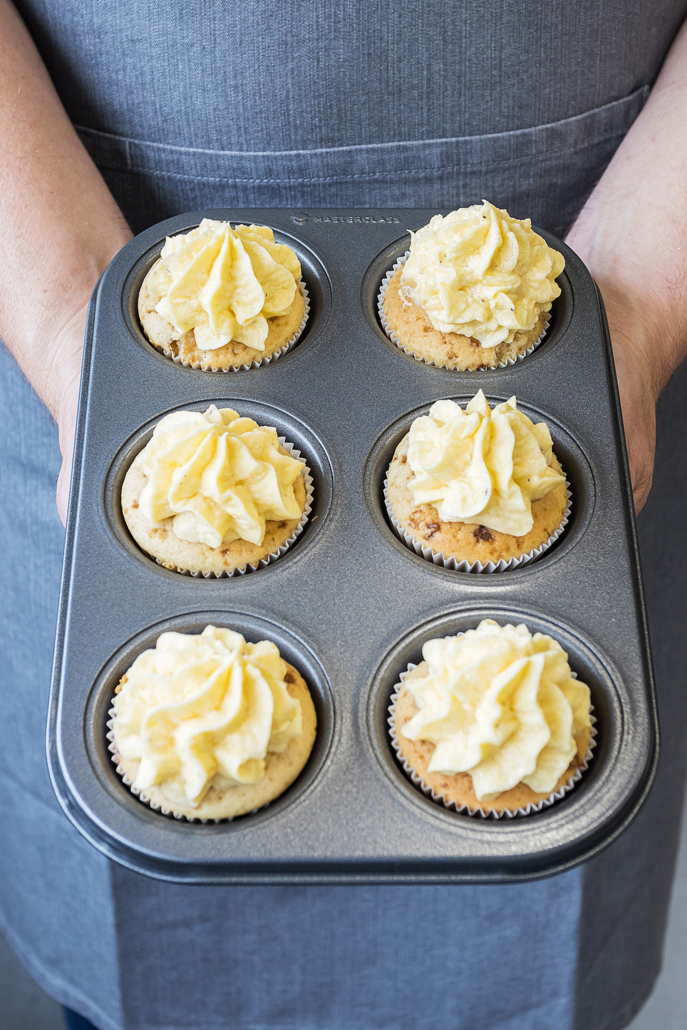 MasterClass Muffinform - 6 muffins - 27 x 18 cm