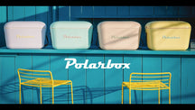 Polarbox Køleboks med Skulderrem - Marine-Mustard - 12 Liter