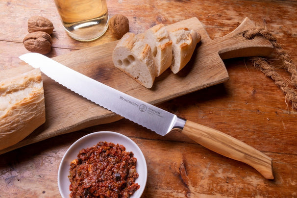 Messermeister Brødkniv Oliva Luxe Oliventræ 23 cm
