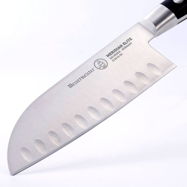 Messermeister Santokukniv med Luftlommer Meridian Elite 13 cm