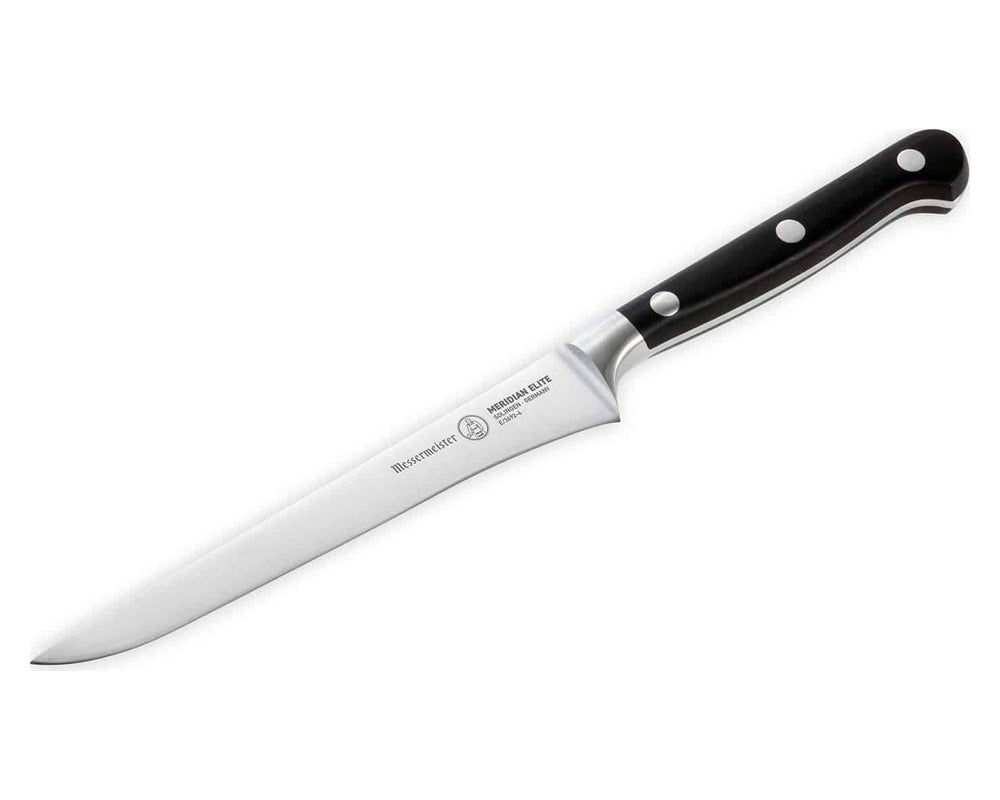 Messermeister Uitbeenmes Flexibel Meridian Elite 15 cm - schuin aanzicht