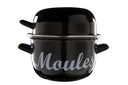 Cosy & Trendy Mosselpan - Emaille - Sort - ø 18 cm / 2.8 liter - emaljeret non-stick belægning
