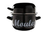 Cosy & Trendy Mosselpan - Emaille - Sort - ø 18 cm / 2.8 liter - emaljeret non-stick belægning