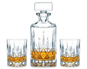 Nachtmann Whiskysæt Noblesse 3-delt - Karaffel 750 ml & 2 Whiskyglas 295 ml