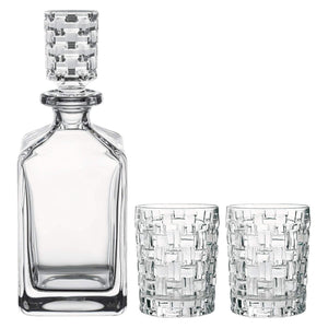 Nachtmann Whiskey Set Bossa Nova 3-delig - Karaf 750 ml & 2 Whiskeyglazen 330 ml