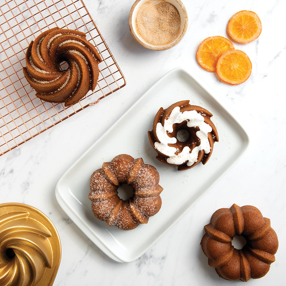 Nordic Ware Tulbandform Classic Bundt Duet - Gietaluminium - 32 x 17 cm