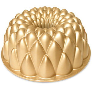Nordic Ware Tulbandform Kaleidoscope Bundt Guld - Gietaluminium - ø 23 cm