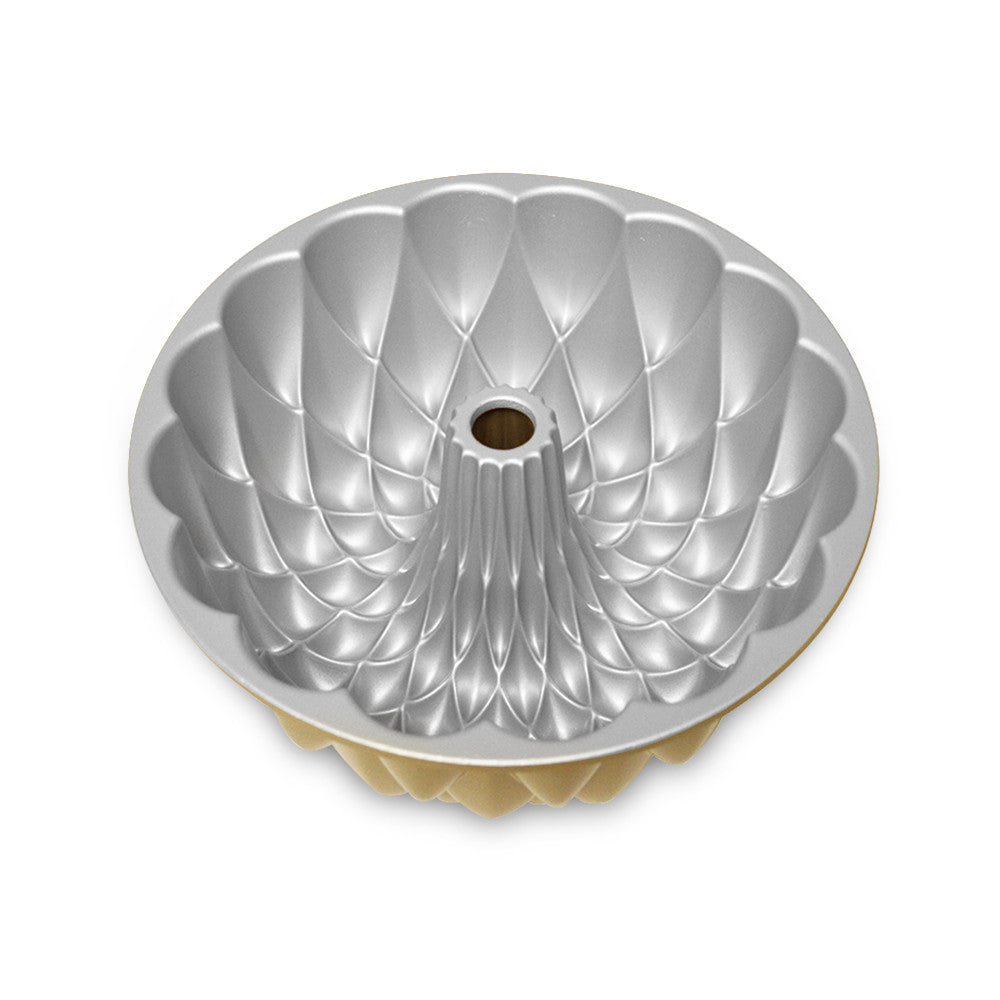 Nordic Ware Tulbandform Kaleidoscope Bundt Guld - Gietaluminium - ø 23 cm