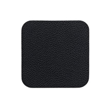 Cookinglife Underlag - Vegan læder - Sort - 10 x 10 cm - 6 stk.