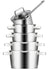 Sola Pannenset Diamond 5-Delig RVS - Downdraft egnet - Kogepande ø 16, 18, 20, 24 cm & Gryde ø 16 cm - egnet til alle varmekilder