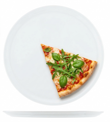 Saturnia Pizzabord - Hvid - ø 33 cm