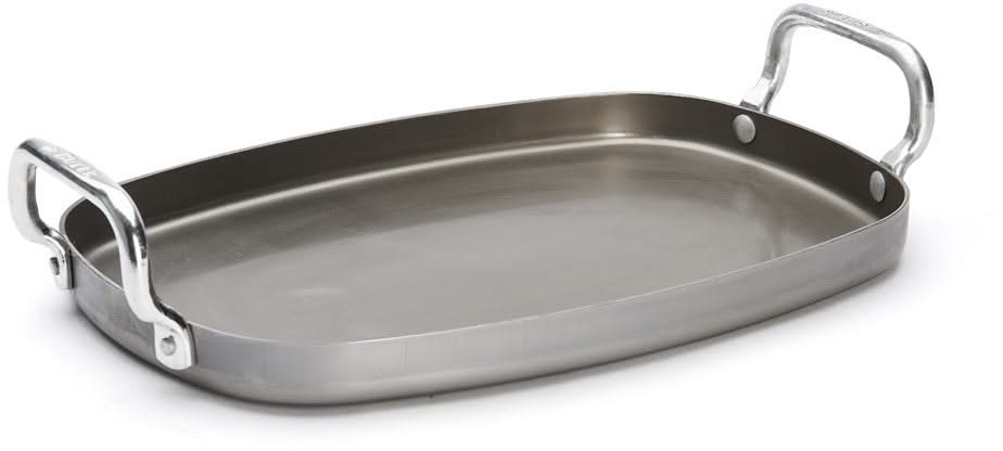 De Buyer Plancha Mineral B Pro - 38 x 26 cm - uden non-stick belægning