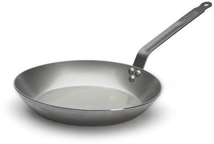 De Buyer Stegepande Lyonnaise Carbone Plus - Pladejern - ø 26 cm - uden non-stick belægning